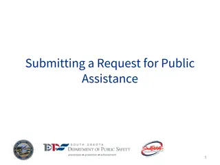 Guide to Submitting Public Assistance Requests