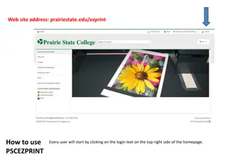 Guide to Using PSCEZPRINT for Printing Services