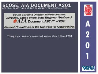 Understanding AIA Document A201 for Construction Contracts