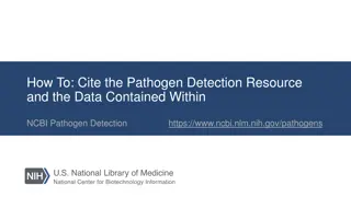 How to Cite NCBI Pathogen Detection Resource