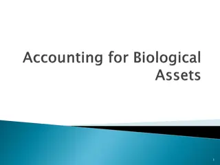 Accounting for Biological Assets and Agricultural Produce