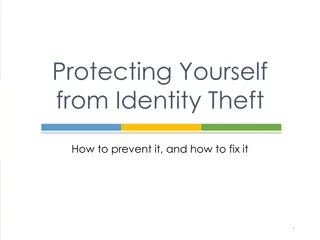 Safeguarding Against Identity Theft: Prevention and Remediation