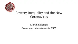 Impact of Poverty and Inequality on the New Coronavirus