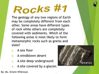 Earth's Geology and Rock Formation