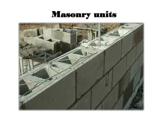 Introduction to Masonry Units in Construction