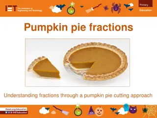 Fractions with Pumpkin Pie