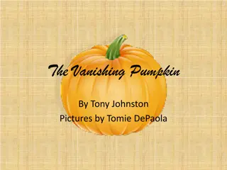 The Vanishing Pumpkin - A Spooky Adventure