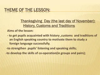 Exploring Thanksgiving Day: History, Customs, and Traditions