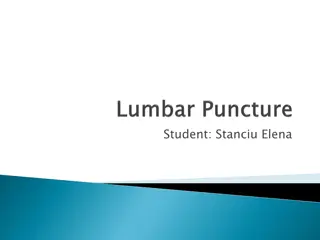 Lumbar Puncture: Indications, Contraindications, and Post-procedure Considerations