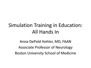 Simulation Training in Education: Enhancing Learning Through Hands-On Simulation