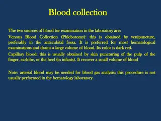 Venous Blood Collection Methods and Equipment Overview