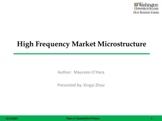 High Frequency Market Microstructure - A Comprehensive Overview