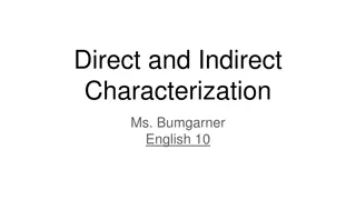 Characterization Techniques in Literature