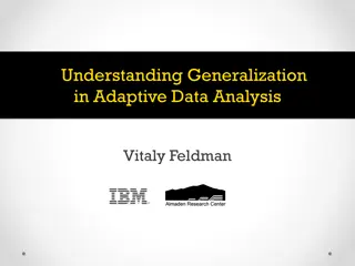 Generalization in Adaptive Data Analysis by Vitaly Feldman