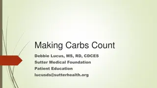 Understanding Carbohydrates: A Comprehensive Guide to Making Them Count