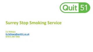 Surrey Stop Smoking Service - Helping You Quit for a Healthier Life