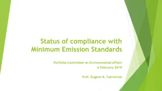 Addressing Air Quality Challenges: Compliance with Emission Standards