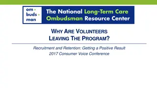 Understanding Volunteer Turnover in LTCOP Programs