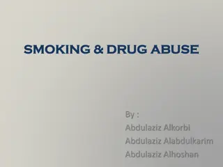 Smoking and Drug Abuse Risks