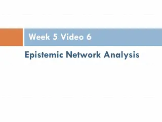 Epistemic Network Analysis in Data Studies