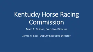 Kentucky Horse Racing: Supporting Equine Breeding in Kentucky