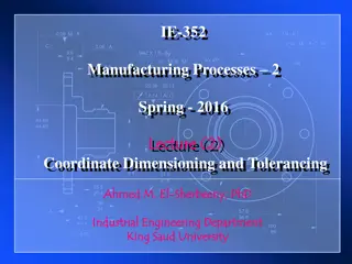 Basic Hole and Shaft Systems in Manufacturing Processes