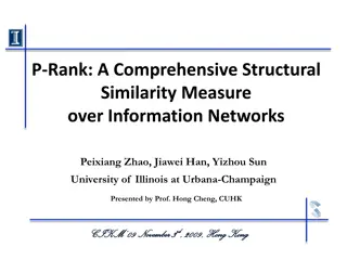 P-Rank: A Comprehensive Structural Similarity Measure over Information Networks