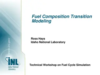 Fuel Composition Transition Modeling in Two-Stage Recycling Reactors