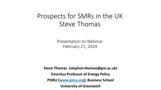 Insights on Small Modular Reactors (SMRs) in the UK