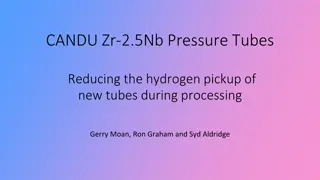 Reducing Hydrogen Pickup in CANDU Zr-2.5Nb Pressure Tubes