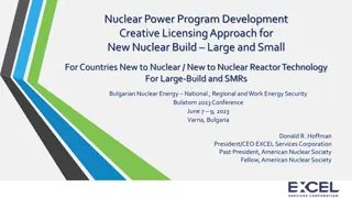 Nuclear Power Program Development for Energy Security in New Nuclear Countries