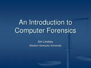 Introduction to Computer Forensics: Uncovering Digital Evidence