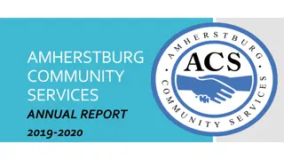 Amherstburg Community Services Annual Report 2019-2020