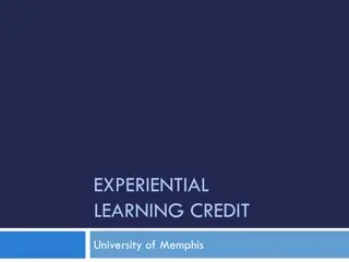 Unlock College Credits through Experiential Learning at University of Memphis