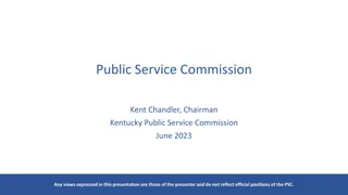 Insights into Kentucky Public Service Commission Functions and Challenges