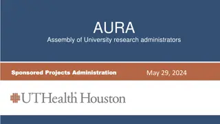 AURA Assembly - Research Administration Updates and Opportunities