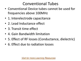 Microwave Tubes and Klystron Technology