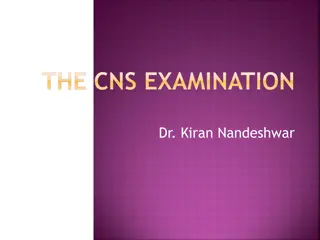 Comprehensive CNS Examination Guidelines by Dr. Kiran Nandeshwar