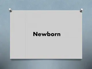 Newborn Characteristics and Body Features