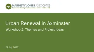 Urban Renewal Workshop: Addressing Challenges and Opportunities in Axminster