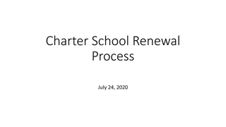 Charter School Renewal Process Overview