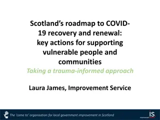 Scotland's Roadmap to COVID-19 Recovery and Renewal: Key Actions for Supporting Vulnerable Communities