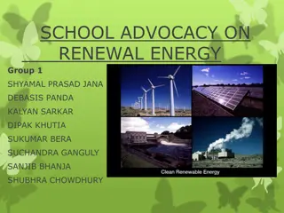 Advocating for Renewable Energy in Schools: A Sustainable Initiative