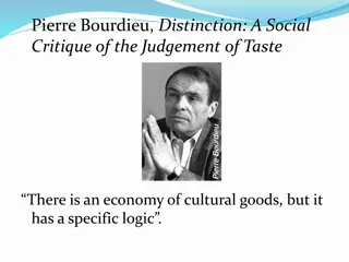 Insights on Culture, Taste, and Society by Pierre Bourdieu