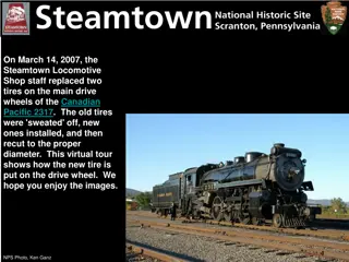 Tire Replacement Process at Steamtown Locomotive Shop