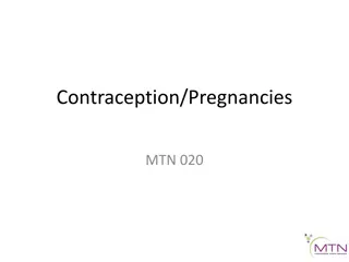 Contraception Strategies for Clinical Study Participants