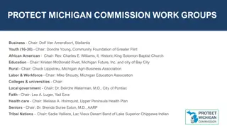 Michigan Commission Workgroups Action Plan