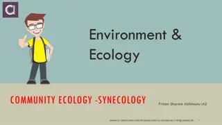 Biotic Communities in Ecology