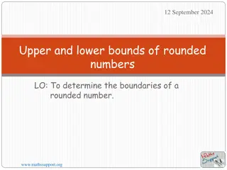 Understanding Upper and Lower Bounds in Measurements