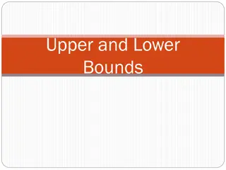 Understanding Upper and Lower Bounds in Mathematics